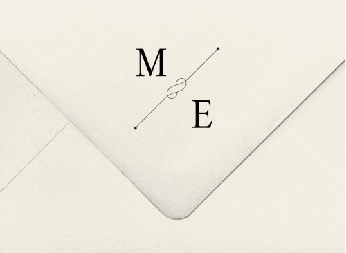 Sello de boda caucho