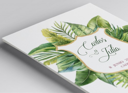 Invitaciones de boda exclusivas originales únicas