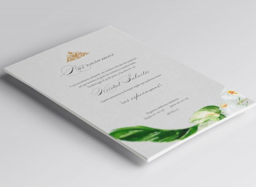 Invitaciones de boda exclusivas originales únicas