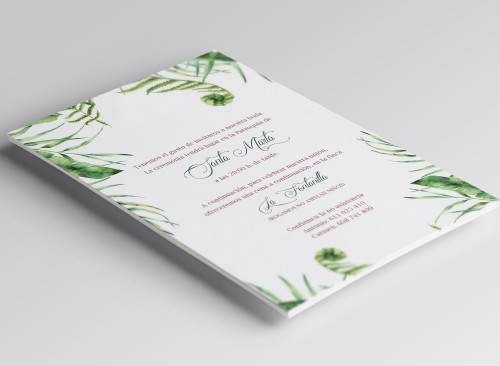Invitaciones de boda exclusivas originales únicas