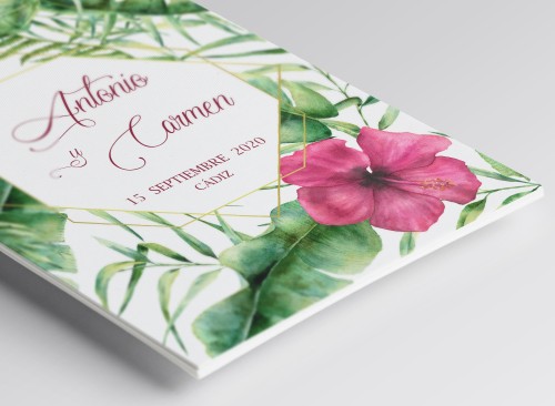 Invitaciones de boda exclusivas originales únicas