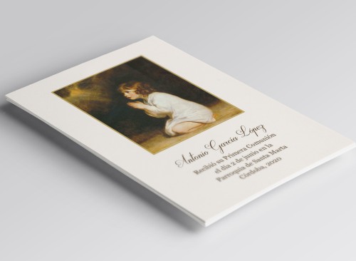 Recordatoria Comunión 'Oración' 2