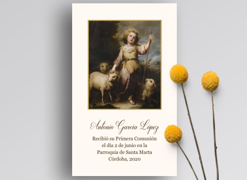 Recordatoria Comunión 'Pastorcito'