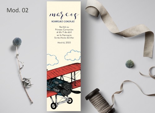 Marcapágina Comunión Acuarela Recordatoria regalo 2