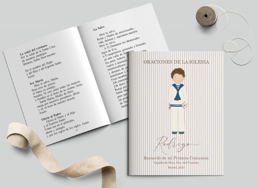 Recuerdos Comunión Acuarela Recordatoria Detalle Regalo Invitados