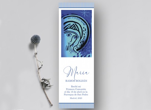 Marcapágina Comunión Acuarela Recordatoria Detalle Regalo