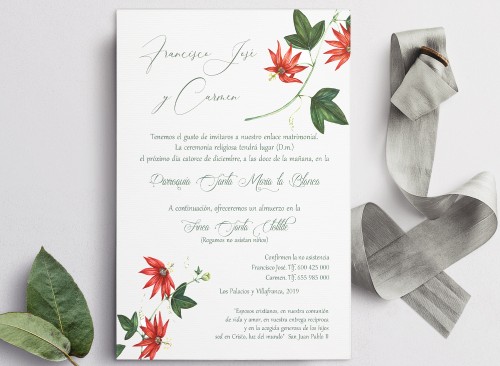 Invitaciones de boda exclusivas originales únicas